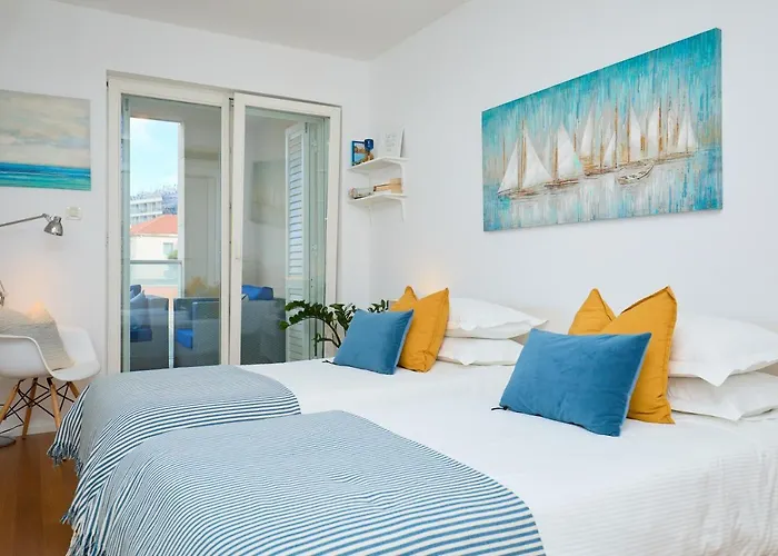 Beachfront Luxury Complex 2bd Sunset 公寓 杜布罗夫尼克