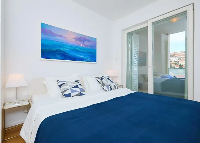 Beachfront Luxury Complex 2bd Sunset 公寓 杜布罗夫尼克
