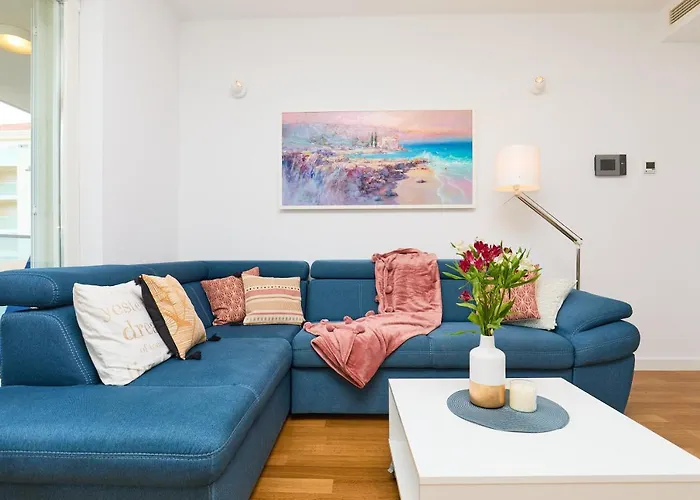 Beachfront Luxury Complex 2bd Sunset 公寓 杜布罗夫尼克